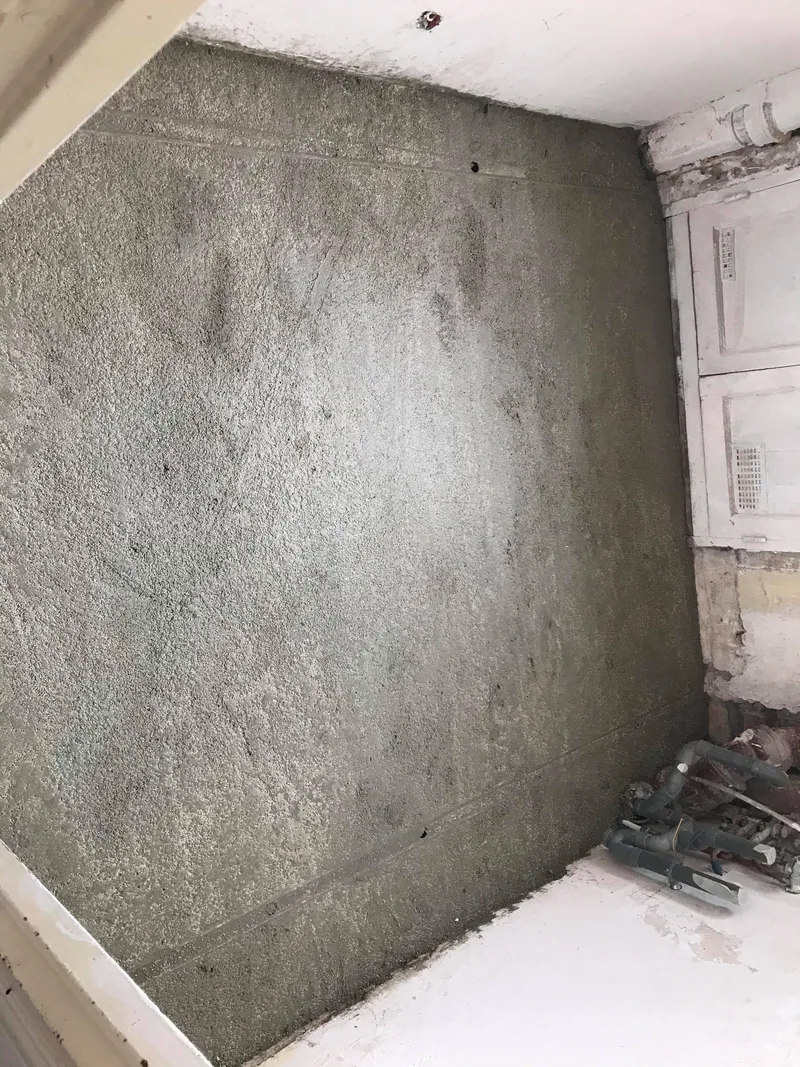 Enduits et ragréage des murs