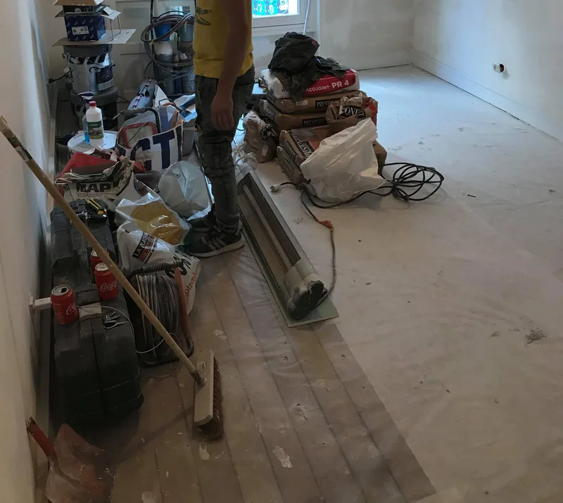 Travaux de plâtrerie et enduits