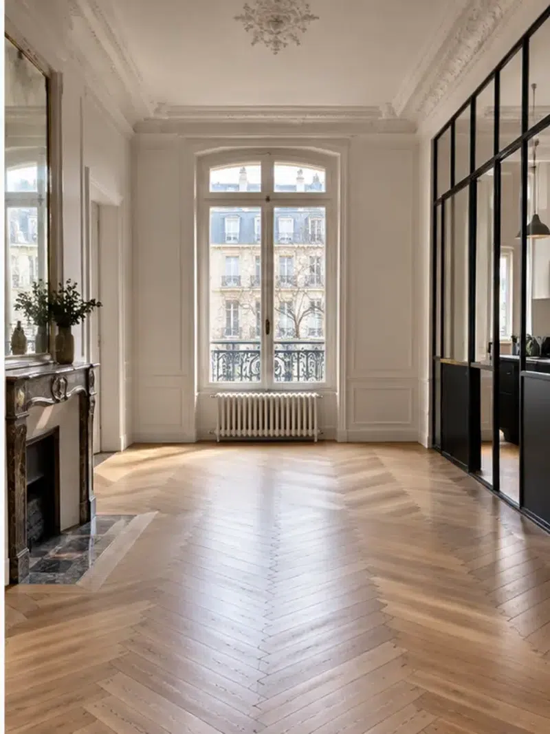 Rénovation d’appartement haut de gamme à Paris 17e — résultat après travaux