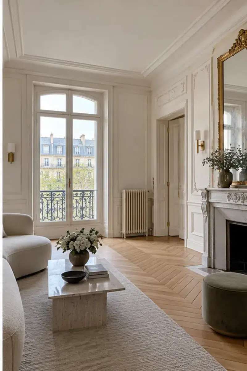 Rénovation d’appartement haut de gamme à Paris 8e — résultat après travaux