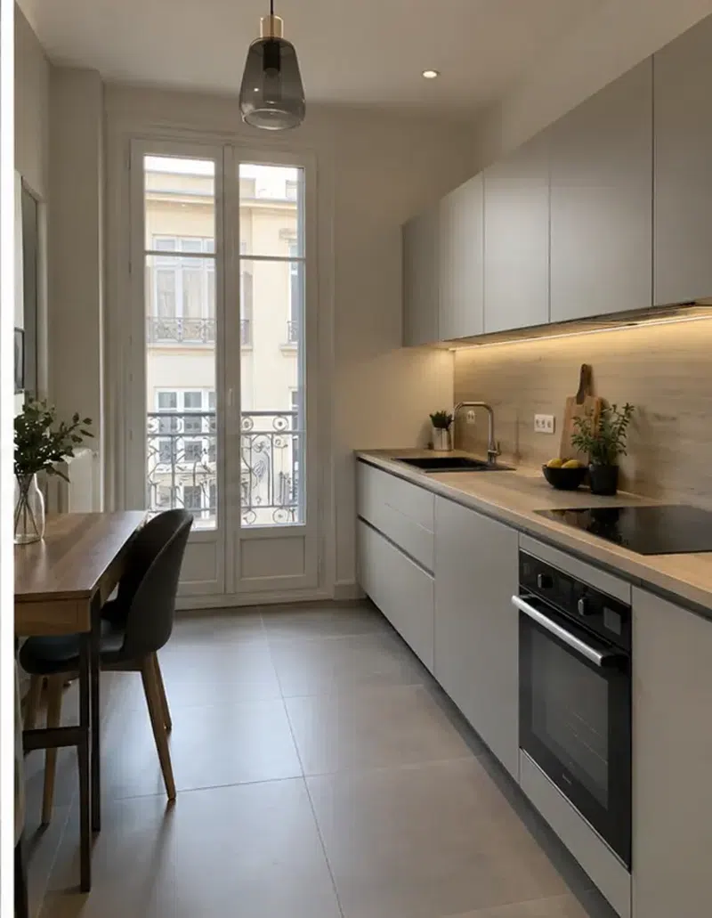 Rénovation de cuisine — résultat après travaux
