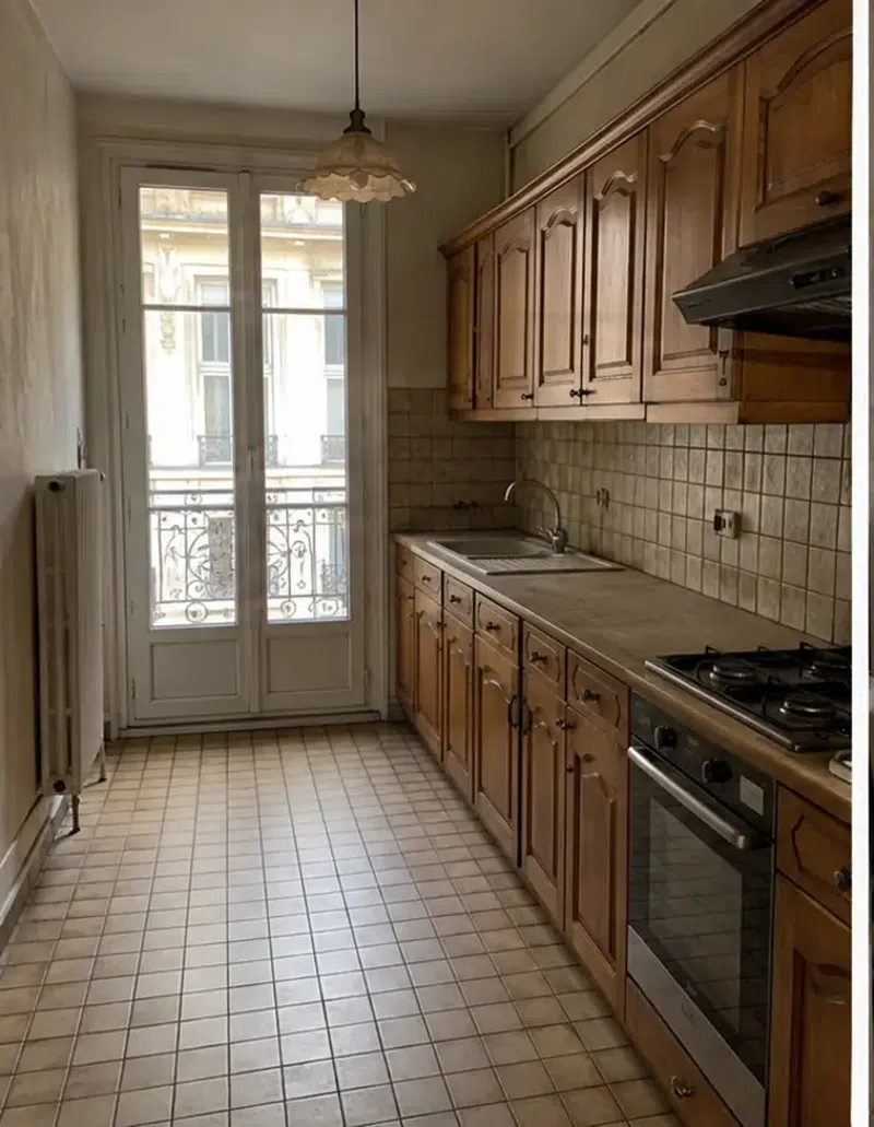 Rénovation de cuisine — état avant travaux