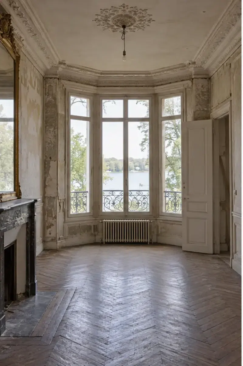 Rénovation de maison à Enghien-les-Bains — état avant travaux