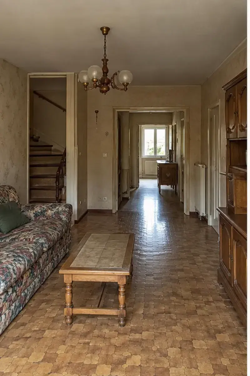 Rénovation de maison à Montmagny — état avant travaux