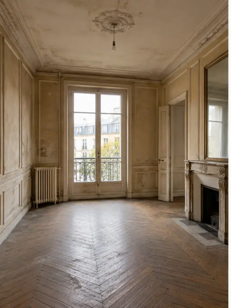 Rénovation de maison à Saint-Gratien — état avant travaux