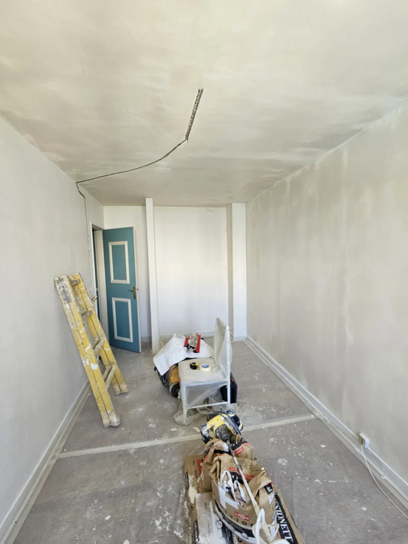 Enduit des murs et plafonds