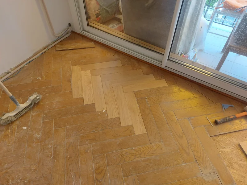Reprise du parquet