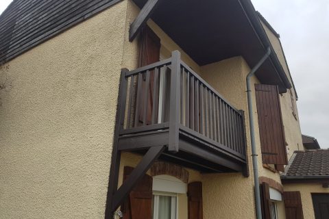 Construction d’un balcon
